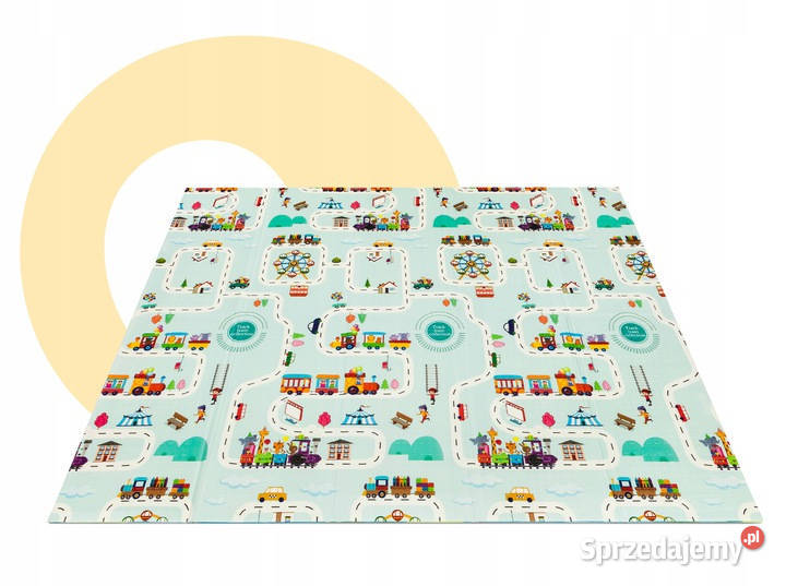 DUŻA MATA EDUKACYJNA DWUSTRONNA LIONELO ROBBY 0+ wielkopolskie Baranowo