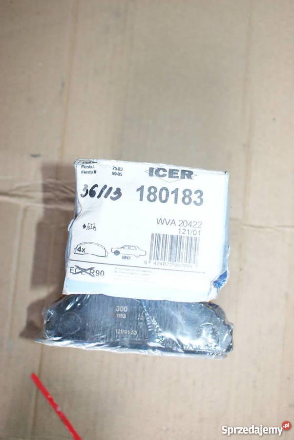 KLOCKI HAMULC FORD FIESTA 7683 Zestaw klocków Białobrzegi