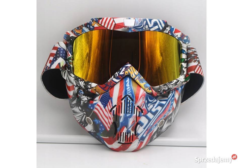 MASKA GOGLE OKULARY CROSS MOTOCYKLA ROWERU QUADA śląskie Mysłowice