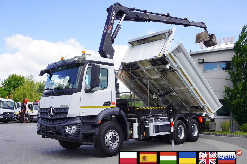 MercedesBenz Arocs 2636 64 100 HIAB XHiduo Kraków