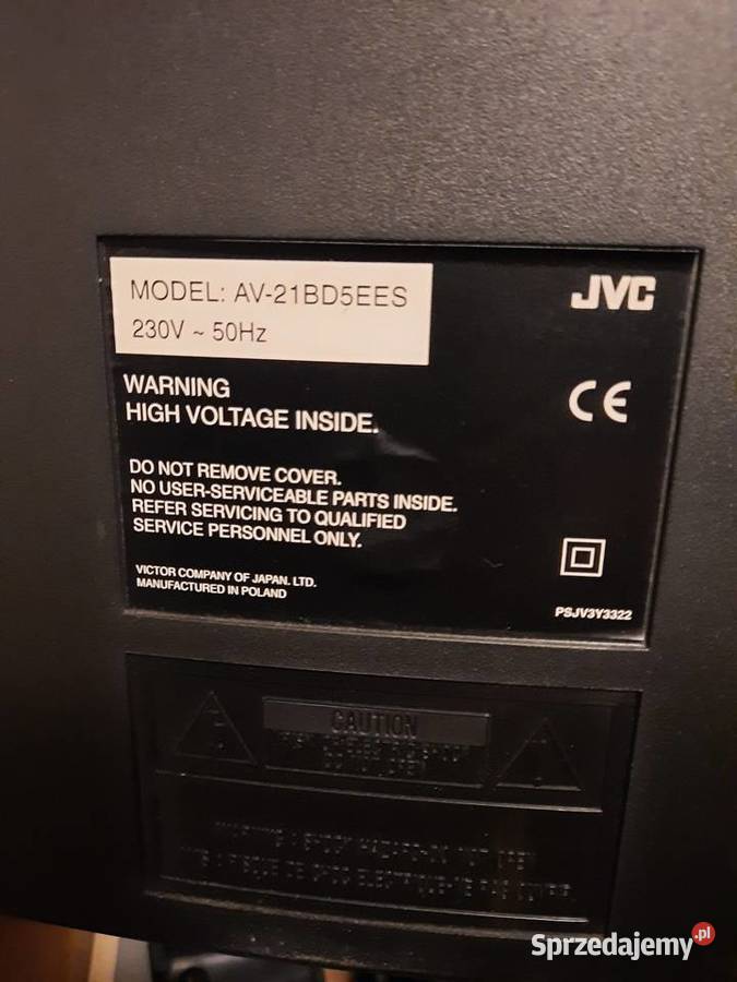 Telewizor 21 DŻIWISI JVC 21cale Wołomin