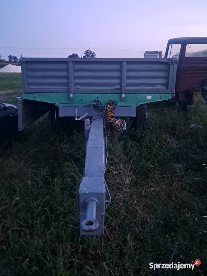 Przyczepa Ciężarowa 6T ładowności Zarejestrowana Płońsk