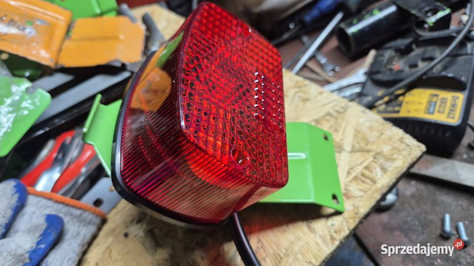 Motorynka m1 mocowanie tylnej lampy plus lampa Hryniewicze