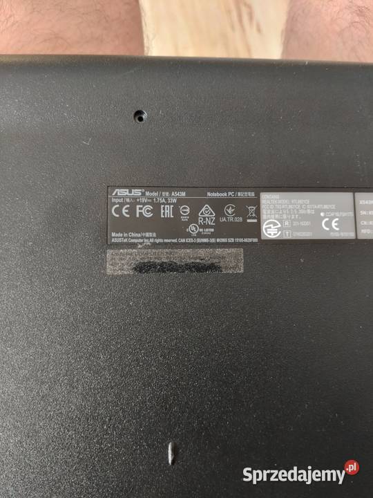 laptop asusa543m Poznań sprzedam