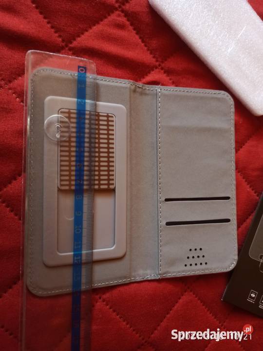 Uniwersalne czerwone etui szkło do telefonów 45 Radzyń Podlaski sprzedam