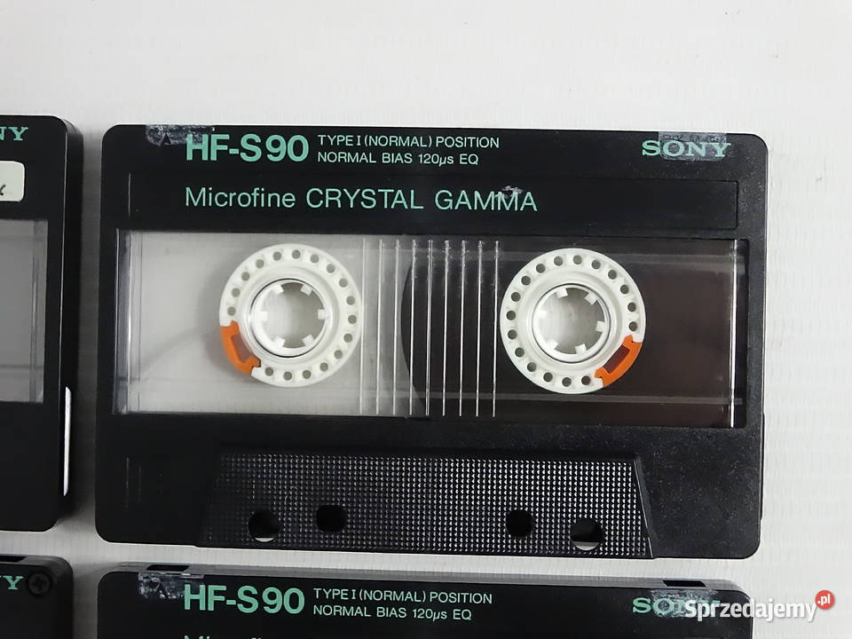 Srebrna gratka fanów analogu Zestaw kaset Sony Biłgoraj