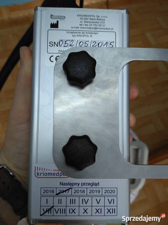 Sprzedam Urządzenie do KRIOTERAPII Stan idealny Garwolin sprzedam