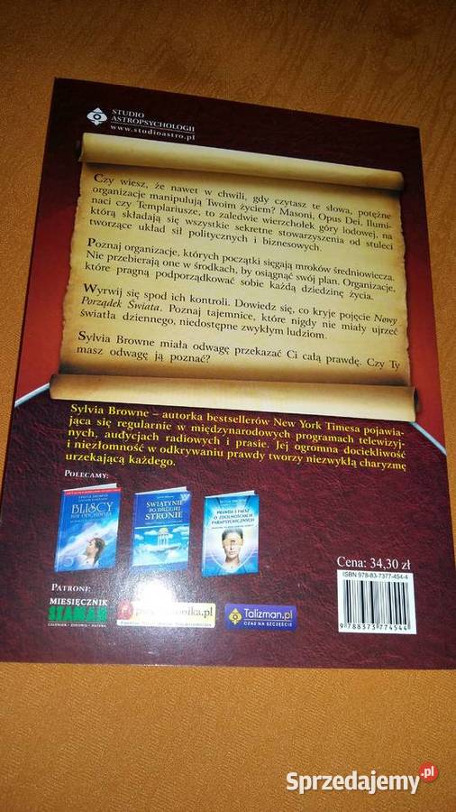 SEKRETNE STOWARZYSZENIA Sylvia Browne Łódź