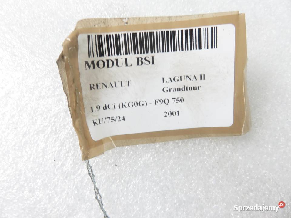 BSI RENAULT LAGUNA II 19 dCi 8200190284