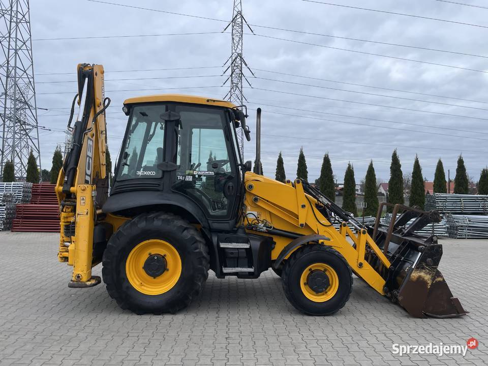 Koparko Ładowarka JCB 3CX 2016 5200 mth joystick wielkopolskie Ślesin