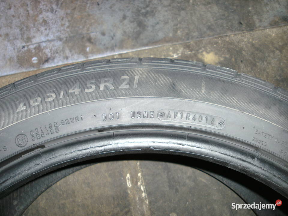 2 x 26545 R 21 DUNLOP SP SPORT 01 104V 4 mm sprzedam
