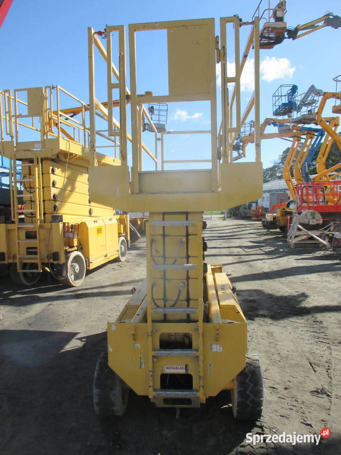 Podnośnik nożycowy 14 m HAB S14212E2WD