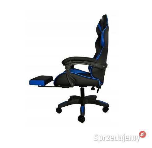 KOMFORTOWY FOTEL GAMINGOWY z REGULACJĄ CZARNO Warszawa