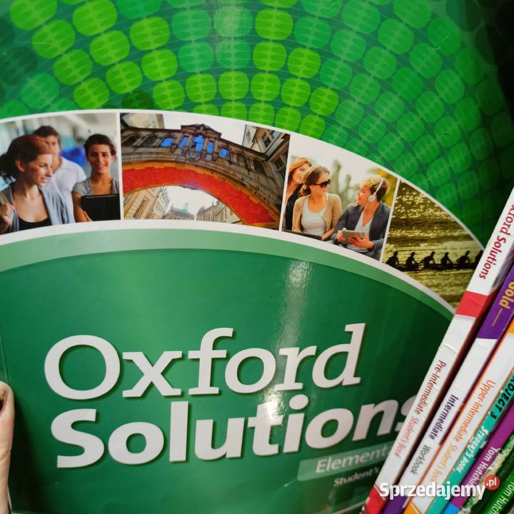 Oxford solutions zielone podręczniki szkolne Warszawa