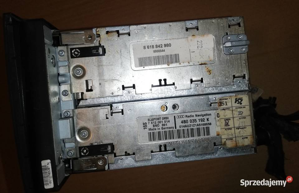 Radio 2 DIN Audi a6 c5 a4 b5 rnsd navigation Sanok