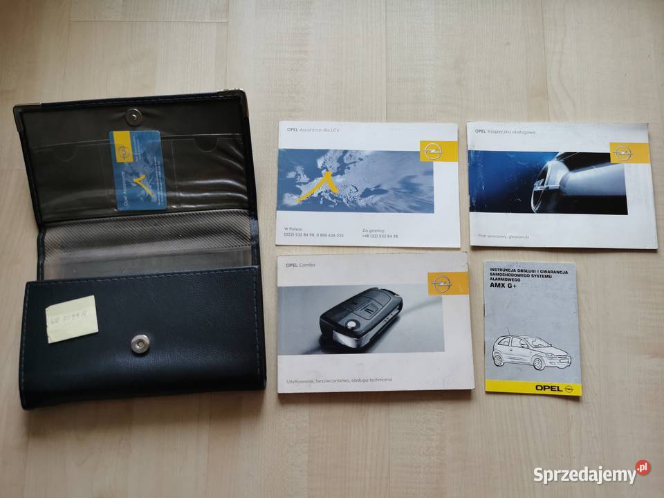 Opel Combo Instrukcja Teczka InsAlarmu Kielce