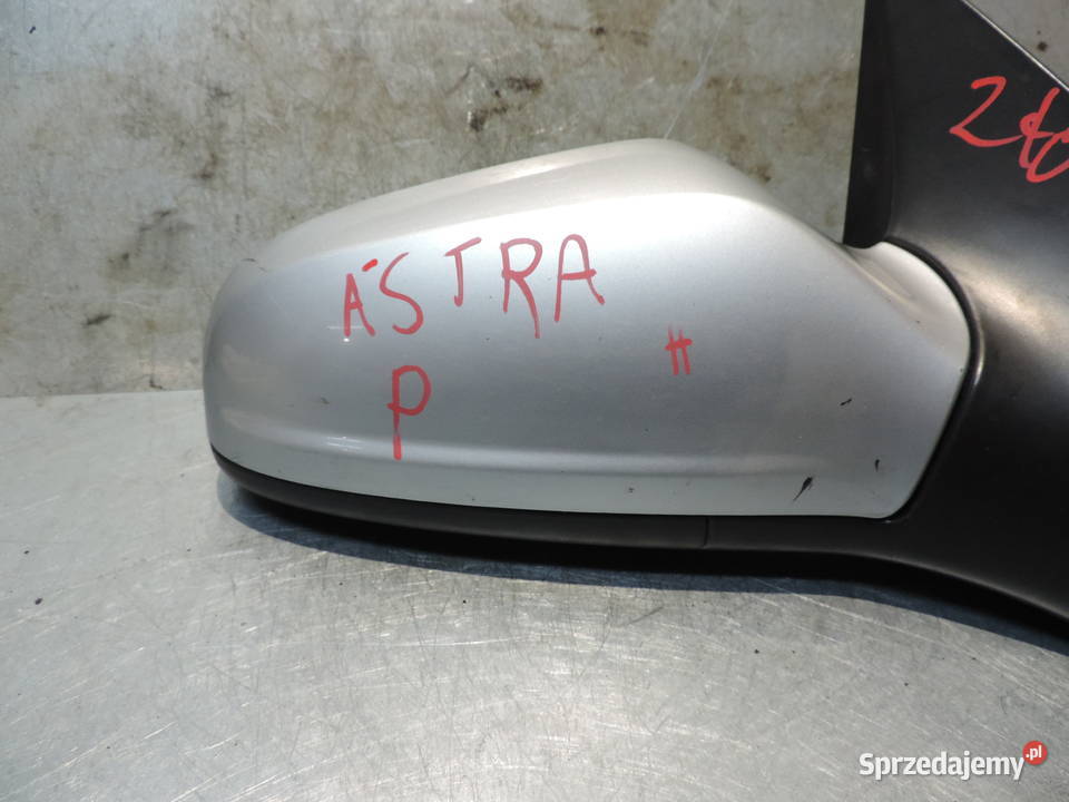 LUSTERKO PRAWE OPEL ASTRA H 5 PIN Z157 Nowy Sącz sprzedam