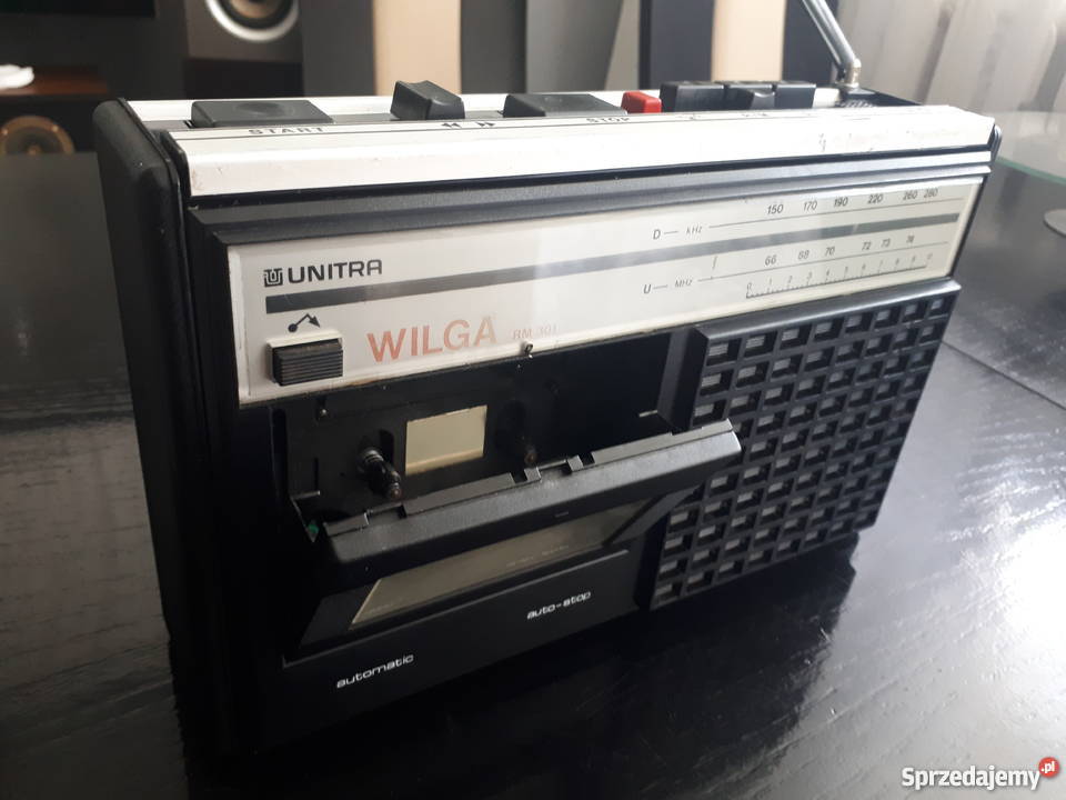 Unitra Wilga radio magnetofon PRL Vintage Radioodtwarzacze śląskie