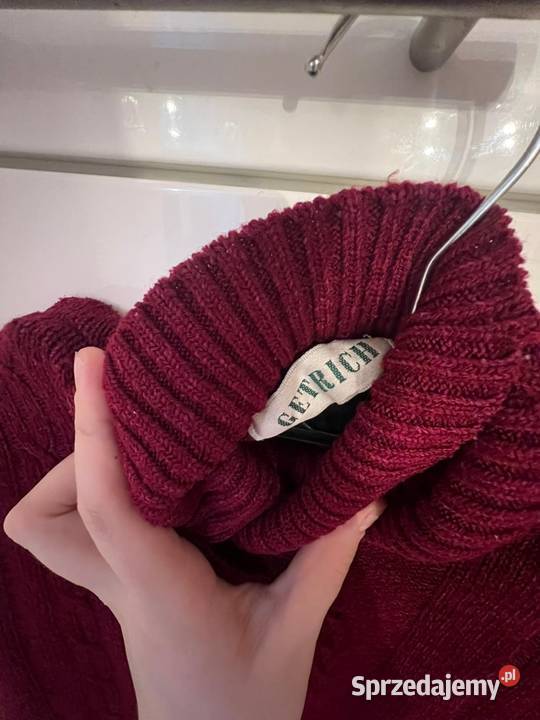 Ładny czerwony sweterek GetRich M Swetry i golfy Gdańsk