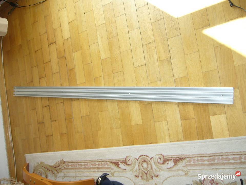 Karnisz do firan i zasłon aluminiowy Warszawa
