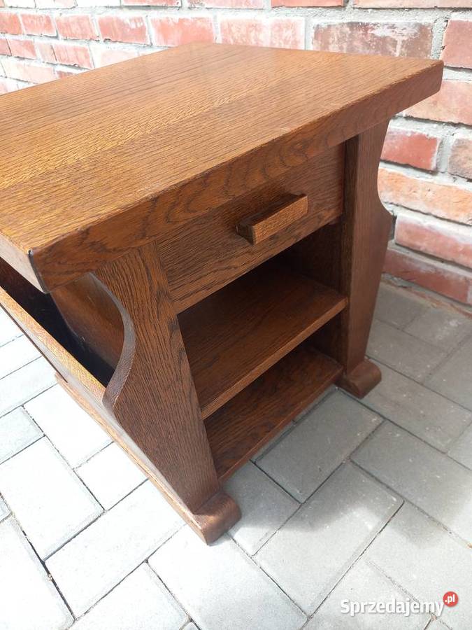Szafka nocna Komoda dębowa Rustykalna Stolik Gawroniec sprzedam