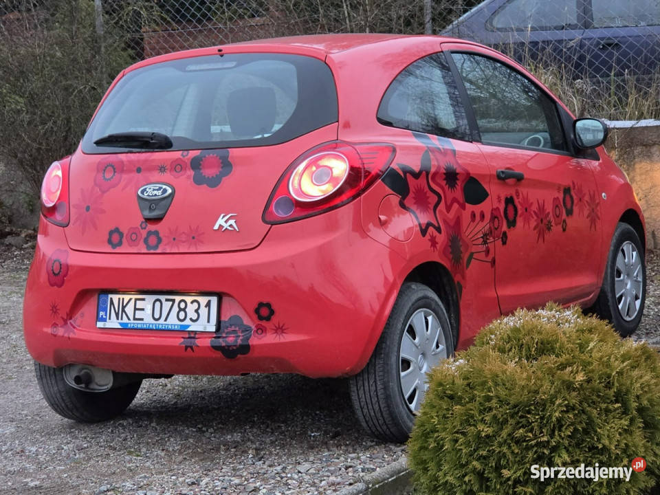 Ford KA 12 TitaniumKlimaPełen serwis II 2008 pomarańczowy Kętrzyn