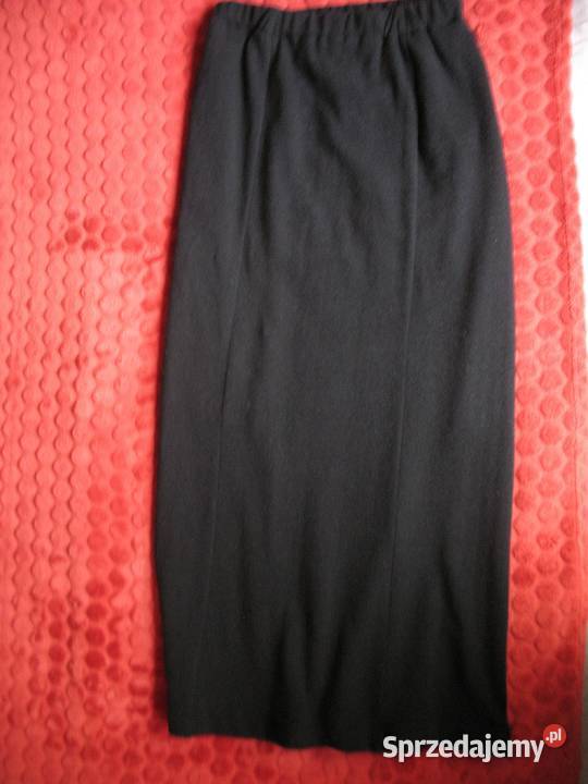 Spódnica Maxi wełna dzianina 40 L biodra 100 mazowieckie
