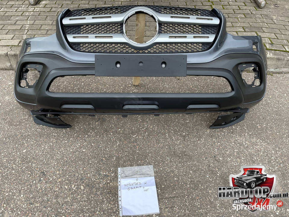ZDERZAK Mercedes X 2018 Oryginalny 8 Pasłęk