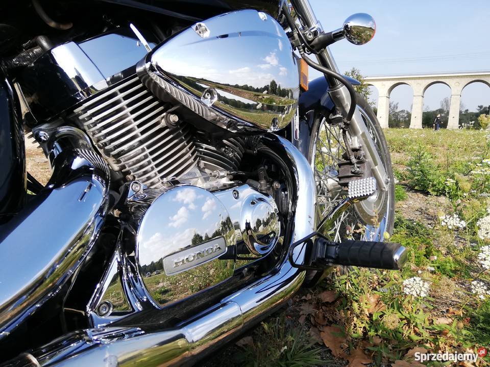 Honda Shadow 750 Spirit 2007r sakwy oparcie Honda Bolesławiec