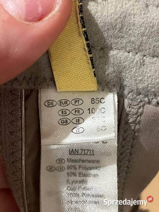 Śliczny beżowy stanik Jolinesse 85C Usztywniany Gdańsk