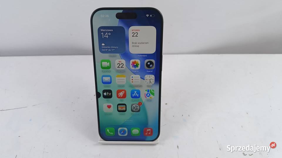 Smartfon APPLE iPhone 16 Pro 8256GB Katowice
