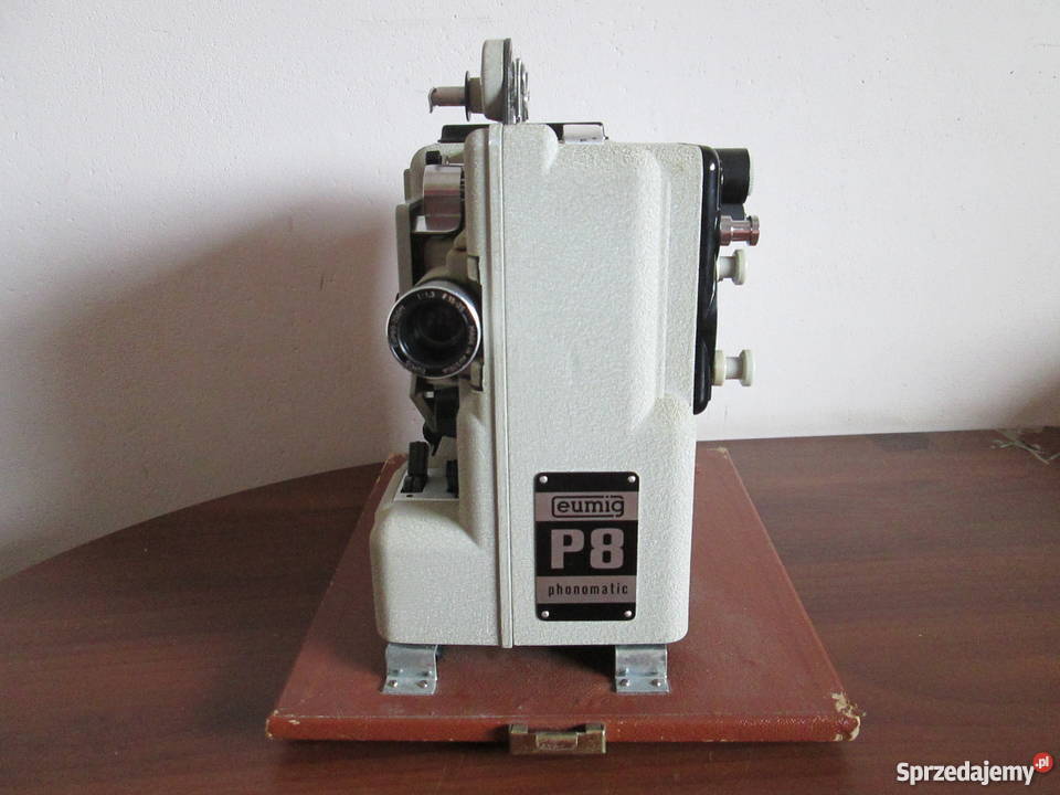 STARY projektor filmowy EUMIG P8 phonomatic made Antykwariat Borów