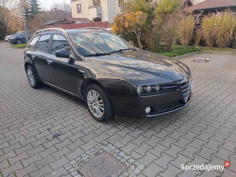 Alfa Romeo 159 Sportwagon 19JTD Czerwona Skóra dolnośląskie Wrocław