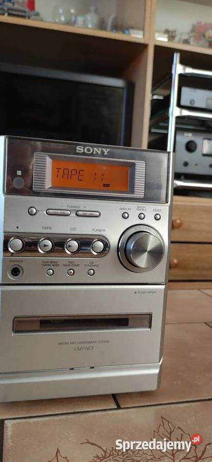Wieża Sony CMT NE3 stereo deck FM dolnośląskie Bolesławiec sprzedam