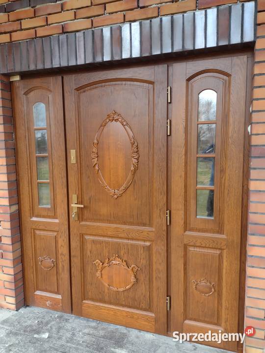 DRZWI DREWNIANE NAJWYŻSZEJ JAKOŚCI DOSTAWA NA Drzwi zewnętrzne Sanok