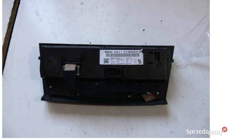 PANEL KLIMATYZACJI BMW E90 9190923 NUMER Wielkie Drogi