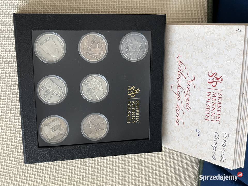 Kolekcja Starożytne cuda świata SREBRO 7 Jastrzębie-Zdrój sprzedam