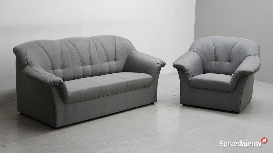 SEO nowy komplet 31 SOFA KANAPA zestaw z szara 83cm Poznań