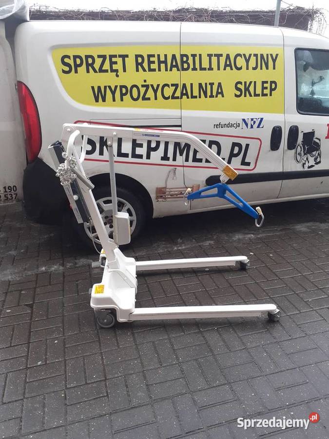 Podnośnik Pacjenta Elektryczny na pilota Wynajem Warszawa