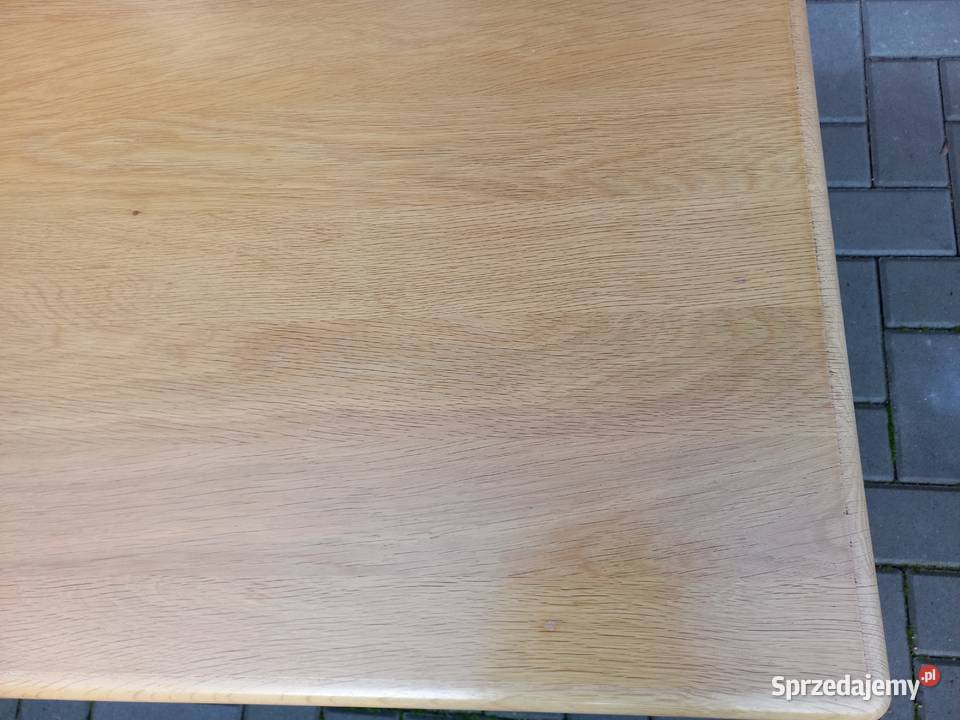 Stolik kawowy drewniany z szufladą Ława Twarde 42.5cm Gawroniec