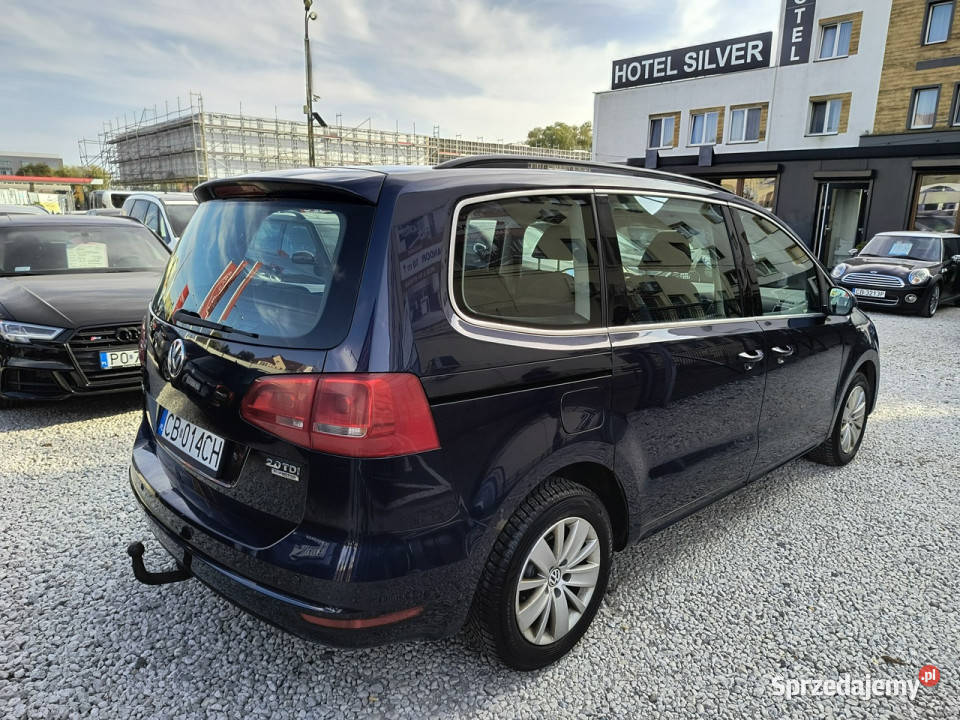 Volkswagen Sharan ALU16 10 LAT 1 właściciel 7os wielofunkcyjna kierownica