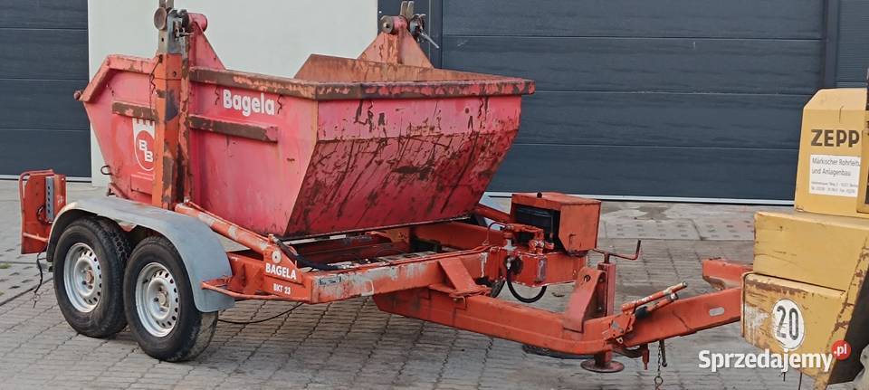 przyczepa kablowa Bagela BKT23 do przewozu Koszalin