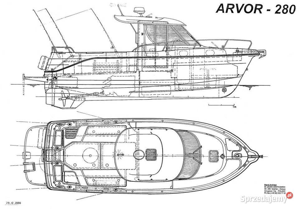ARVOR 280 AS DELUXE Łódź motorowa z wyposażeniem Kołobrzeg