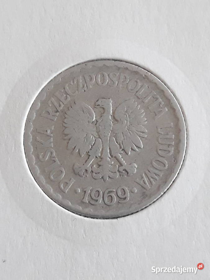1 złoty 1969 r Rzadkość Konin
