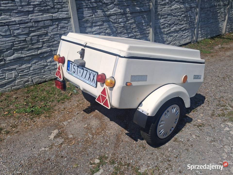 Przyczepka PRL Niewiadów N250 1988r świętokrzyskie Starachowice