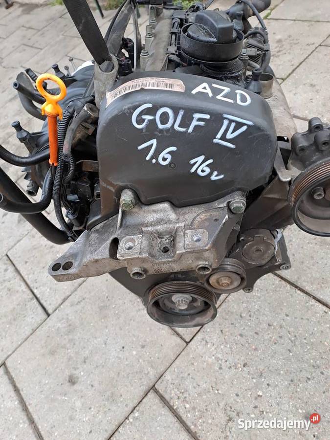 udi Volkswagen 16 16v 105 silnik kod AZD AUS ATN sprzedam