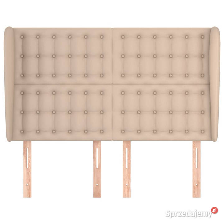 Zagłówek uszak cappuccino 147x23x118128 sztuczna