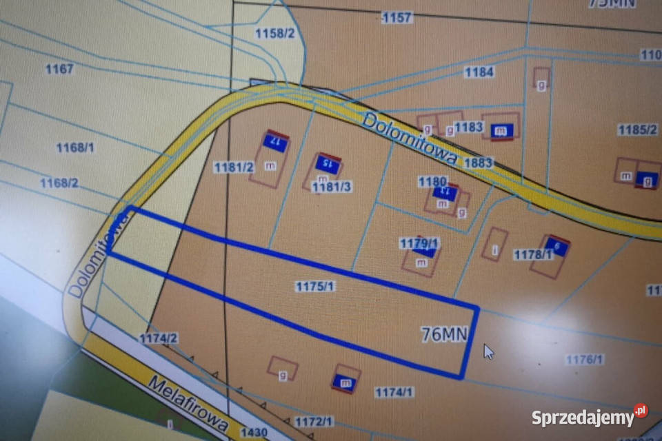 Działka budowlana Regulice Gmina Alwernia