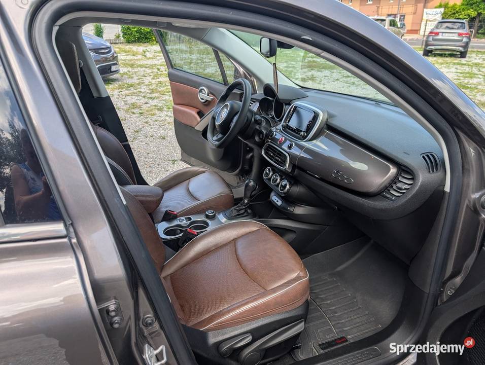 Śliczny Fiat 500X Lounge 24 MultiAir 180 benzyna Rybnik