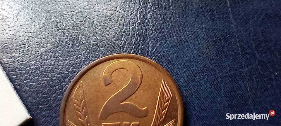 Stare monety 2 złote 1980 PRL Polska Cudo Numizmatyka Lesko